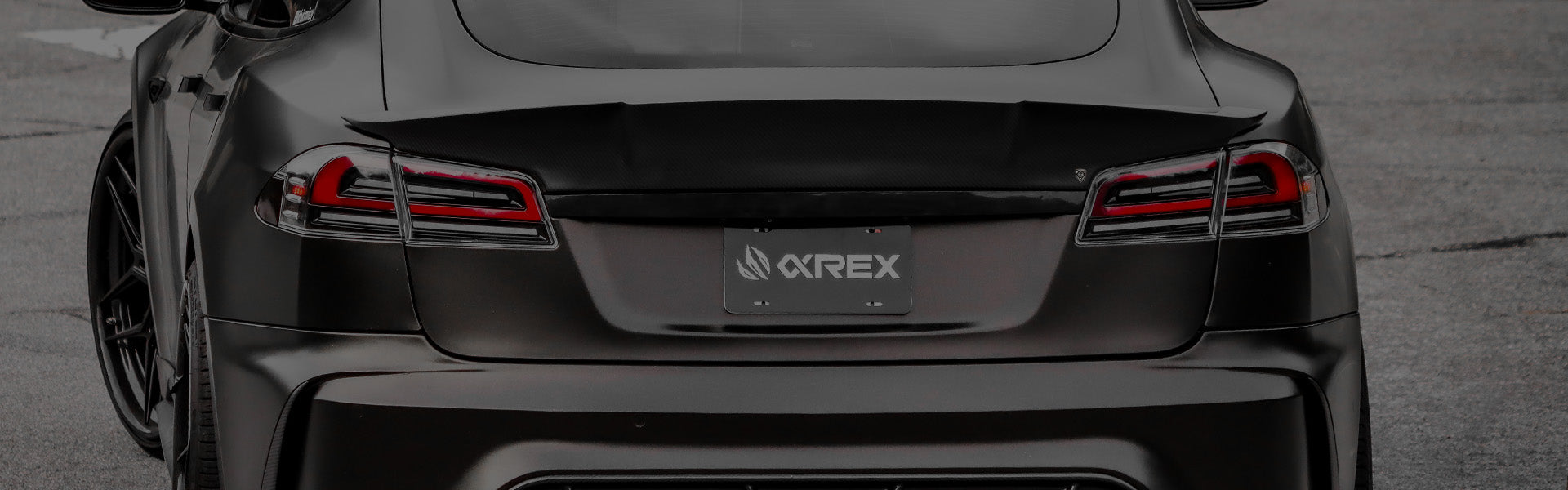 AlphaRex 20-25 Laser Style LUXX-Series LED Tail Lights Black | Toyota Supra (20-25) (609010)