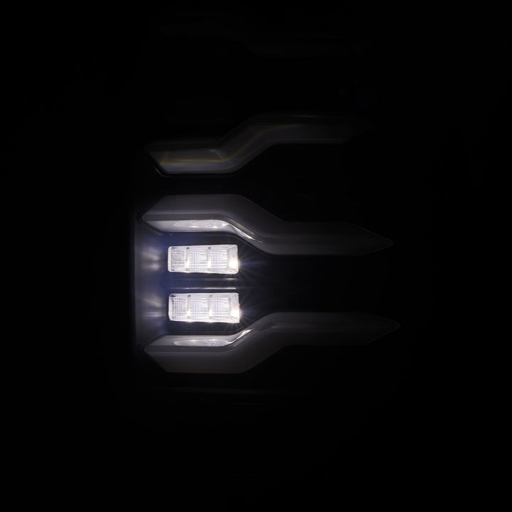 09-18 Ram Truck LUXX-Series LED Tail Lights Alpha-Black | AlphaRex