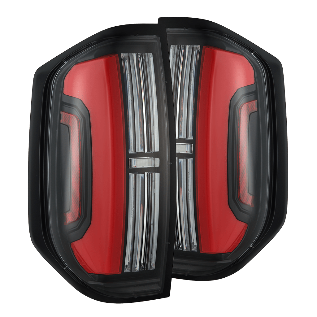 14-21 Toyota Tundra NOVA-Series Prismatic LED Tail Lights Black 14-21 Toyota Tundra NOVA-Series Prismatic LED Tail Lights Black