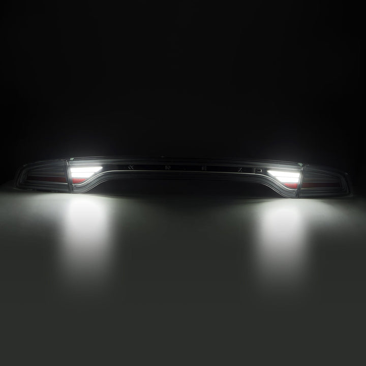 15-23 Dodge Charger NOVA-Series Prismatic LED Tail Lights Smoke | AlphaRex