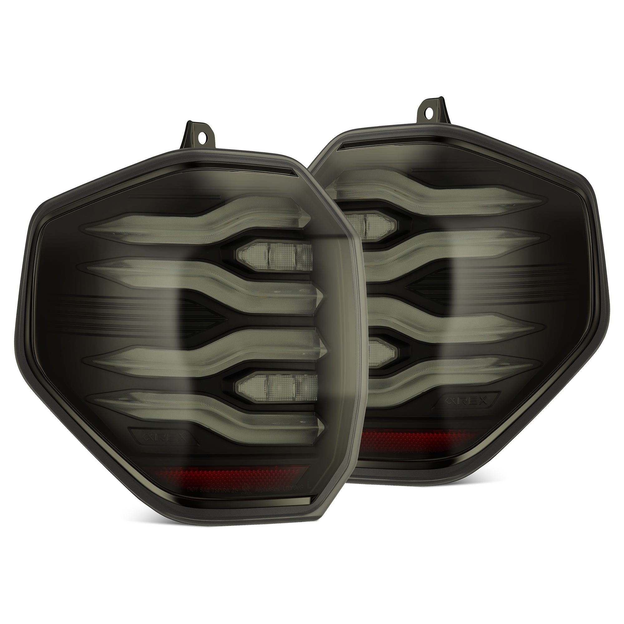 25-26 Toyota 4Runner LUXX-Series LED Tail Lights Black Smoke