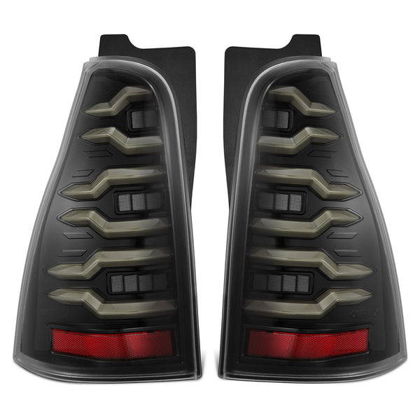 03-09 Toyota 4Runner LUXX-Series LED Tail Lights Alpha-Black | AlphaRex