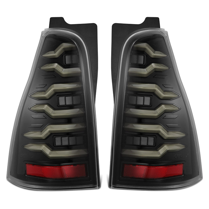 03-09 Toyota 4Runner LUXX-Series LED Tail Lights Alpha-Black | AlphaRex