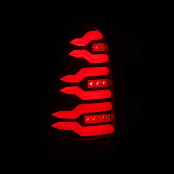 AlphaRex LUXX-Series tail light, Black housing, view 2
