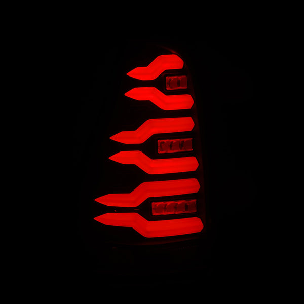 AlphaRex LUXX-Series tail light, Black housing, view 4