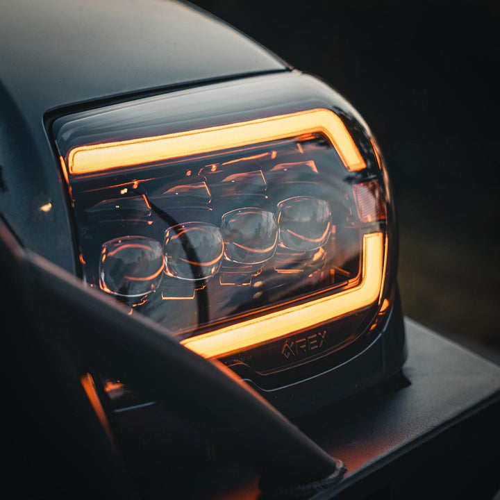 03-09 Toyota 4Runner NOVA-Series LED Projector Headlights Black | AlphaRex