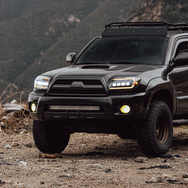 03-09 Toyota 4Runner NOVA-Series LED Projector Headlights Black | AlphaRex