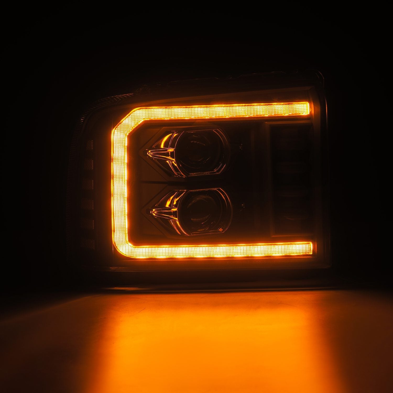 05-07 Ford Super Duty/Excursion LUXX-Series LED Projector Headlights ...