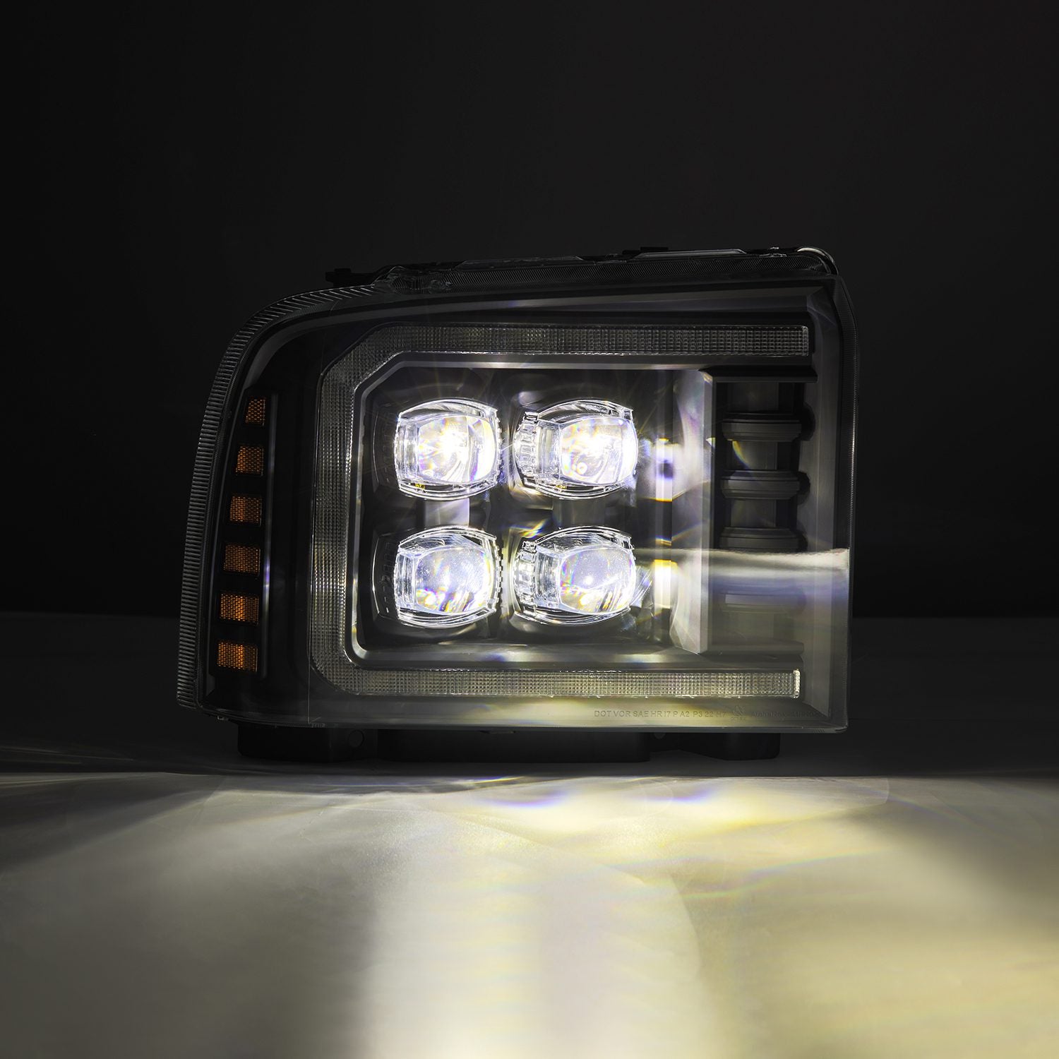 05-07 Ford Super Duty/Excursion NOVA-Series LED Projector Headlights ...