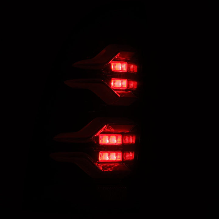 05-15 Toyota Tacoma LUXX-Series LED Tail Lights Alpha-Black | AlphaRex