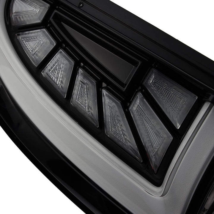 05-15 Toyota Tacoma PRO-Series LED Tail Lights Jet Black | AlphaRex