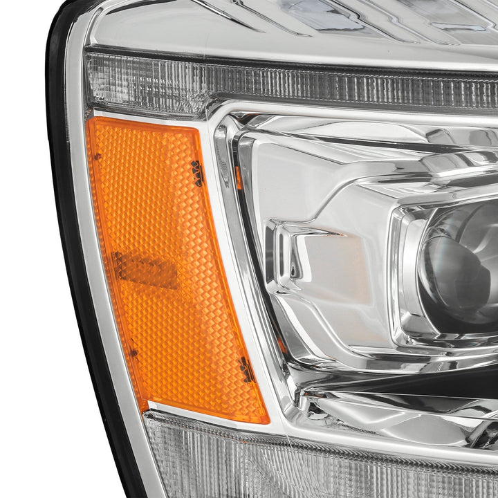 06-08 Dodge Ram LUXX-Series LED Projector Headlights Chrome | AlphaRex