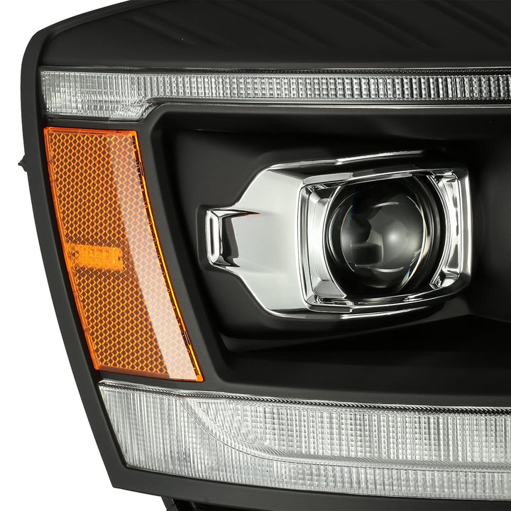 06-08 Dodge Ram PRO-Series Halogen Projector Headlights Black | AlphaRex