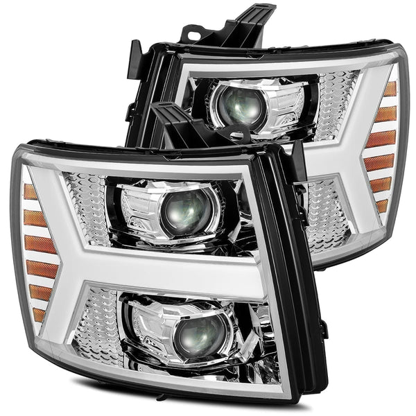 07-13 Chevrolet Silverado LUXX-Series LED Projector Headlights