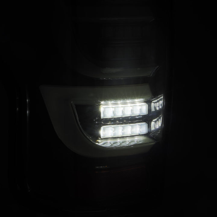 07-13 Toyota Tundra LUXX-Series LED Tail Lights Alpha-Black | AlphaRex
