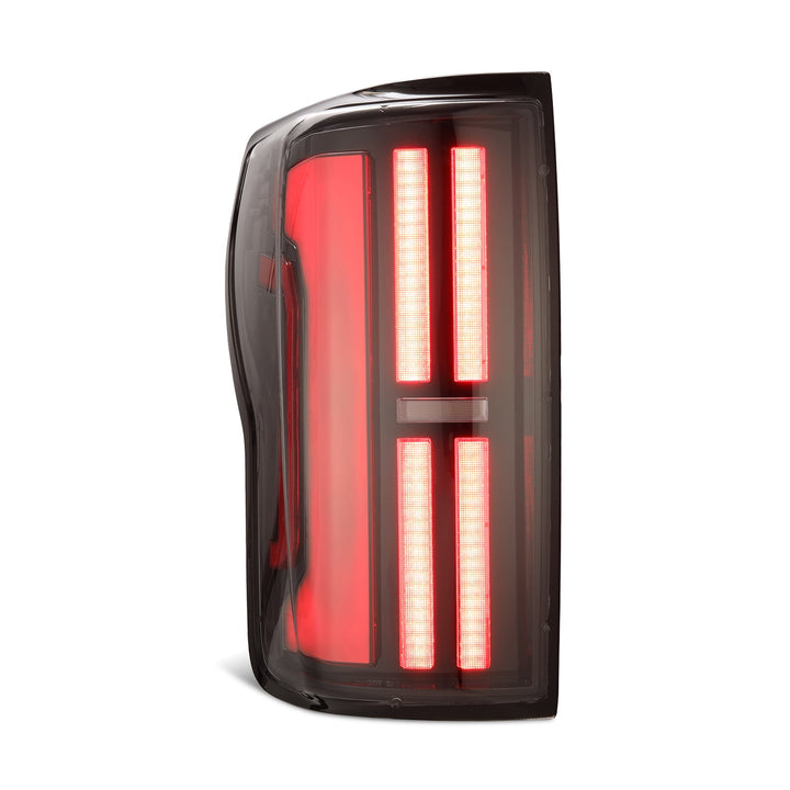 07-13 Toyota Tundra NOVA-Series Prismatic LED Tail Lights Black | AlphaRex