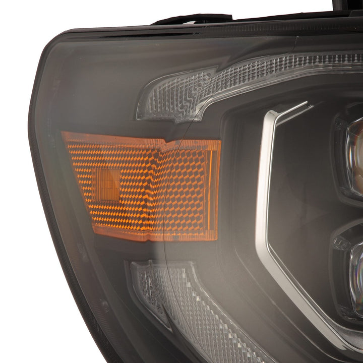 07-13 Toyota Tundra/08-17 Toyota Sequoia MK II NOVA-Series LED Projector Headlights Black (With Level Adjuster) | AlphaRex