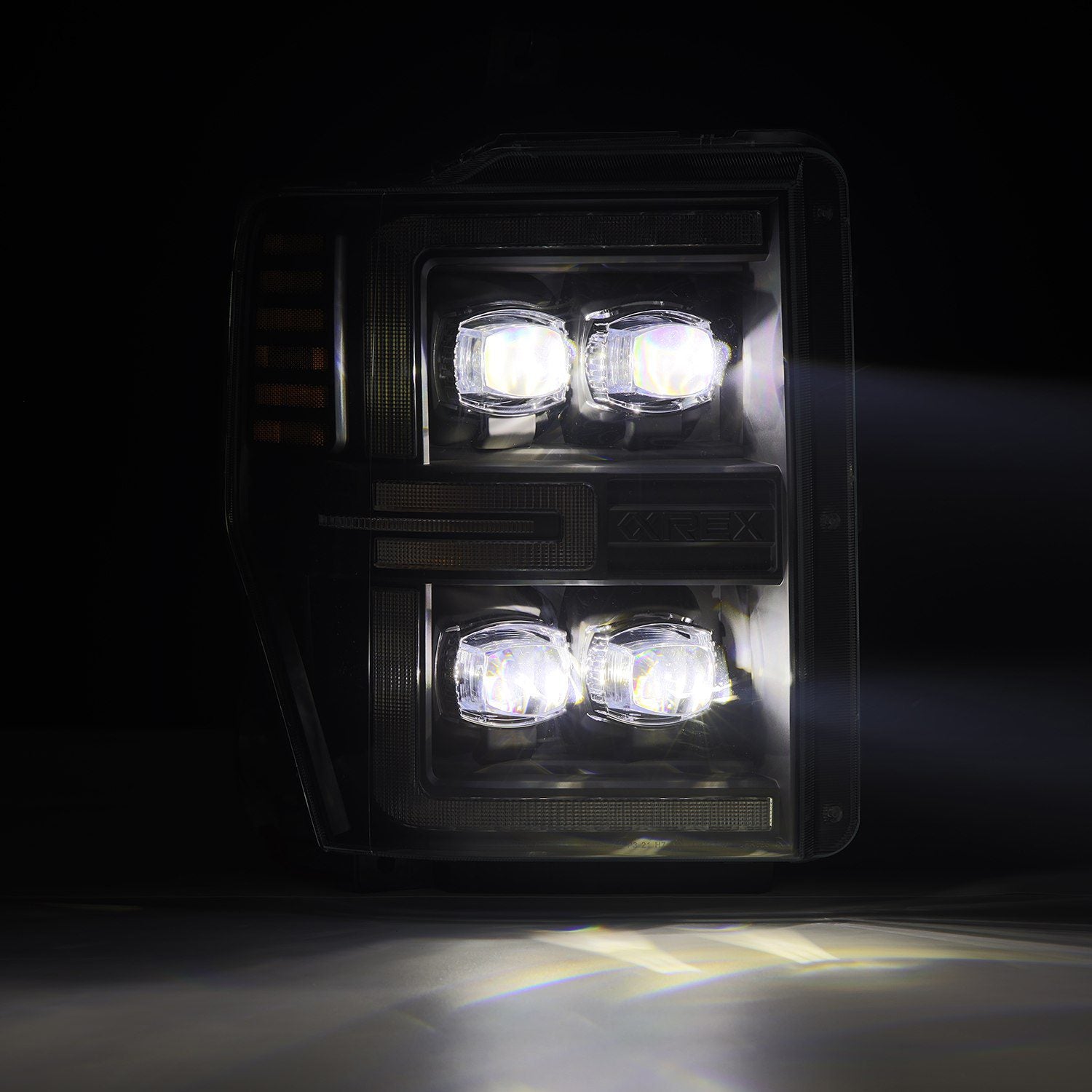 08-10 Ford Super Duty/Excursion NOVA-Series LED Projector Headlights ...