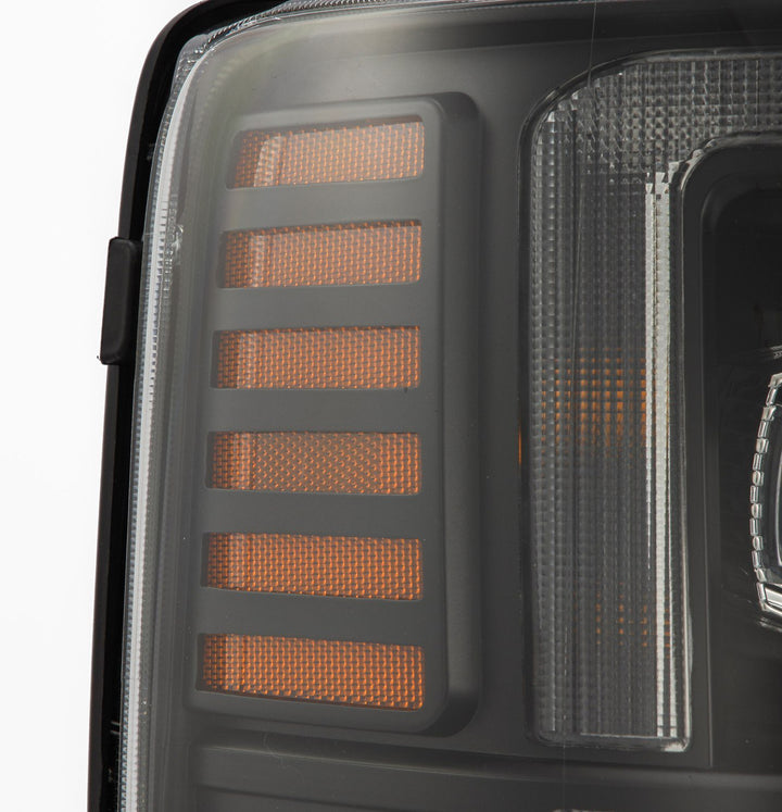 08-10 Ford Super Duty/Excursion NOVA-Series LED Projector Headlights Black | AlphaRex