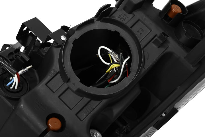 08-13 Infiniti G37/14-15 Q60 Coupe NOVA-Series LED Projector Headlights Jet Black | AlphaRex
