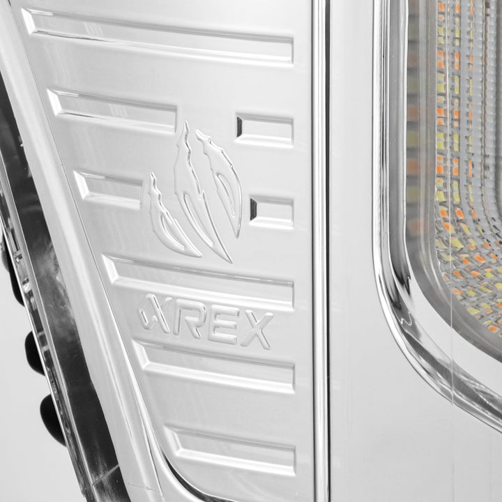 09-14 Ford F150 MKII LUXX-Series LED Projector Headlights Chrome | AlphaRex