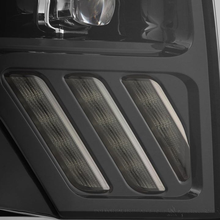 09-14 Ford F150 MKII NOVA-Series LED Projector Headlights Alpha-Black | AlphaRex
