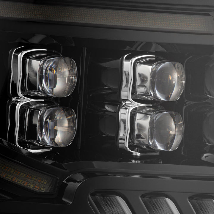 09-14 Ford F150 MKII NOVA-Series LED Projector Headlights Alpha-Black | AlphaRex