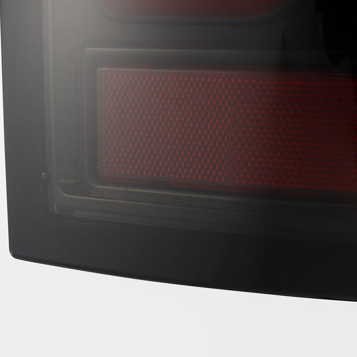 09-18 Ram Truck LUXX-Series LED Tail Lights Black-Red | AlphaRex