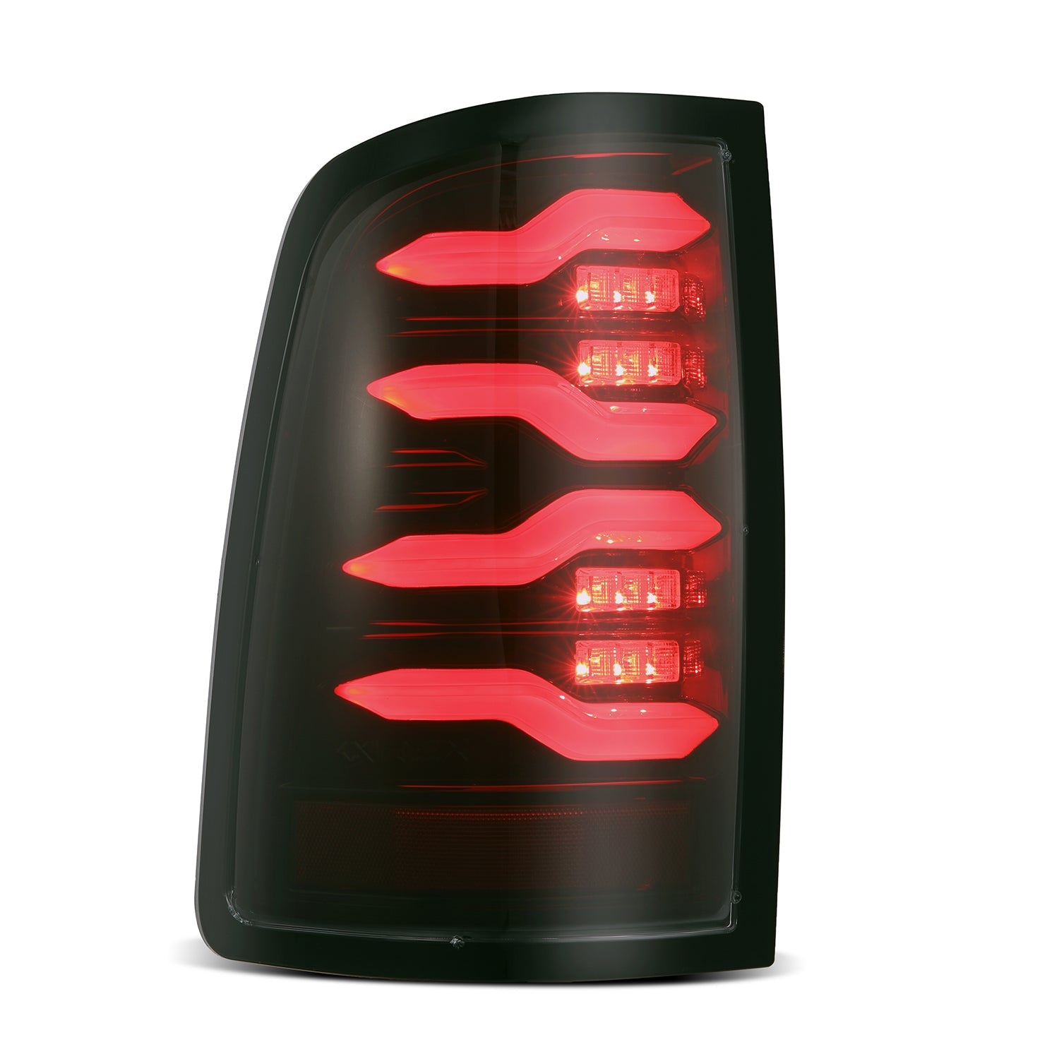 Ram Rho Rear Window Light 09-18 Ram Truck LUXX-Series LED Tail Lights Black-Red | AlphaRex