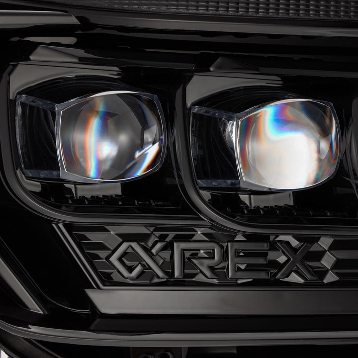 10-13 Toyota 4Runner NOVA-Series LED Projector Headlights Alpha-Black | AlphaRex