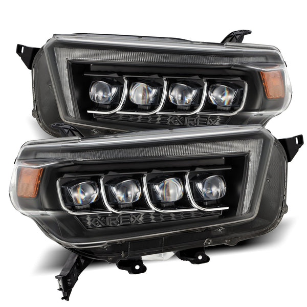 10-13 Toyota 4Runner NOVA-Series LED Projector Headlights Black | AlphaRex