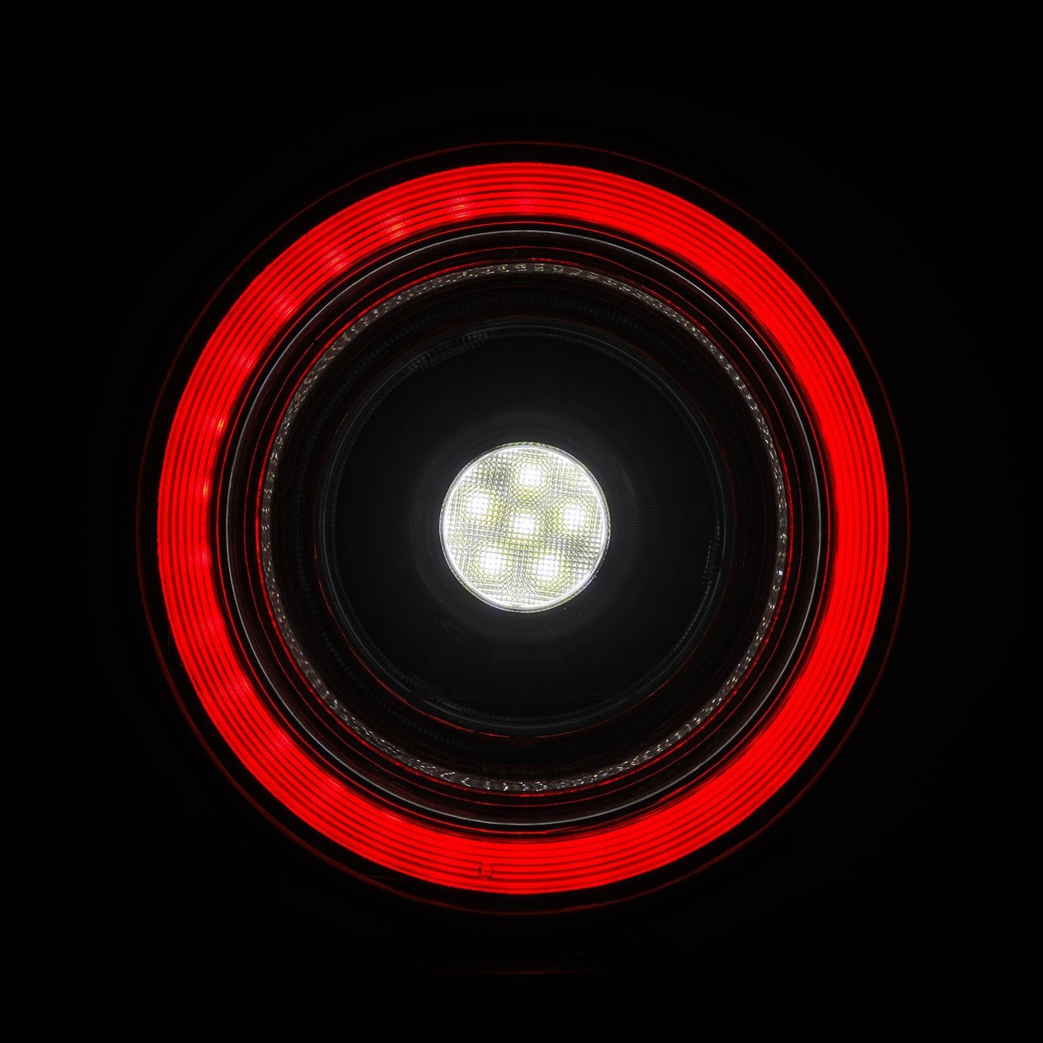 Led Cu Ferrari 10-15 Ferrari 458 NOVA-Series Prismatic LED Tail Lights Red Clear ...