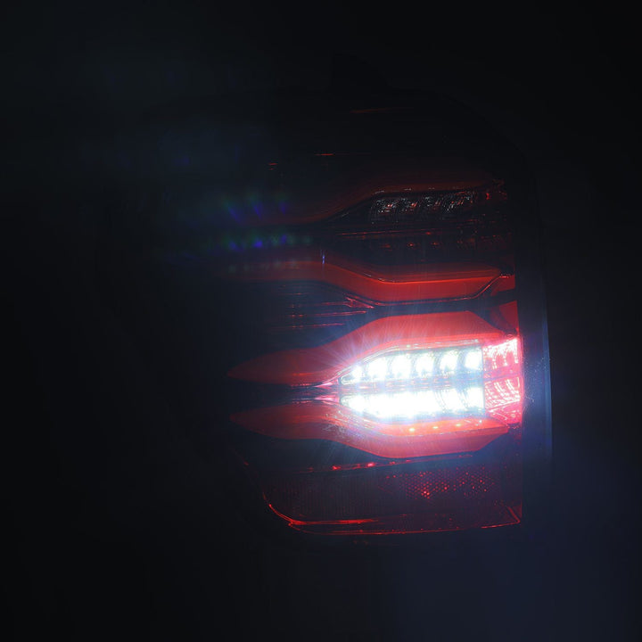 10-23 Toyota 4Runner PRO-Series LED Tail Lights Jet Black | AlphaRex