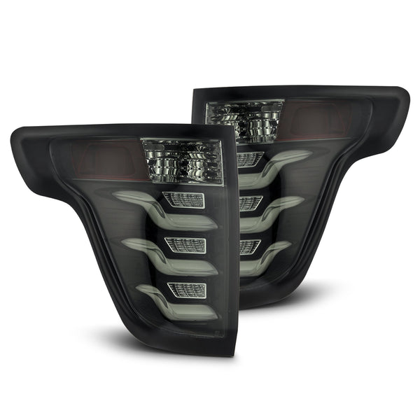 フォード　エクスプローラー　11-15 本国仕様　ブラックテール 11-15 Ford Explorer PRO-Series LED Tail Lights Jet Black | AlphaRex