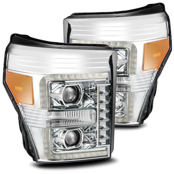 LED PROJECTOR シルバー 11-16-ford-super-duty-luxx-