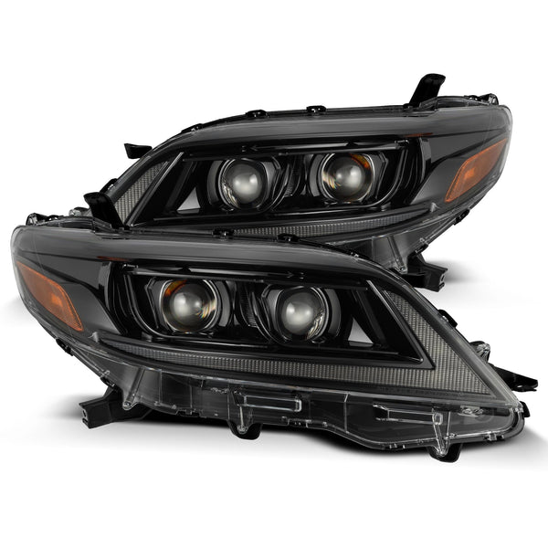 11-20 Toyota Sienna LUXX-Series Projector Headlights Alpha-Black | AlphaRex