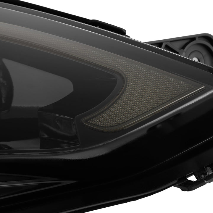 12-21 Tesla Model S NOVA-Series LED Projector Headlights Alpha-Black | AlphaRex