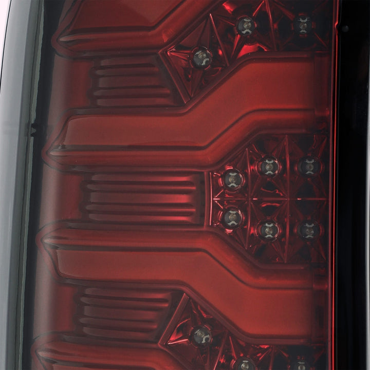14-18 Chevrolet Silverado 1500 / 15-19 Silverado 2500HD/3500HD / 15-19 GMC Sierra 3500HD Dually PRO-Series LED Tail Lights Red Smoke | AlphaRex