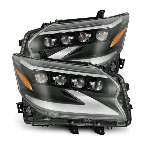 14-19 Lexus GX 460 NOVA-Series LED Projector Headlights Black | AlphaRex