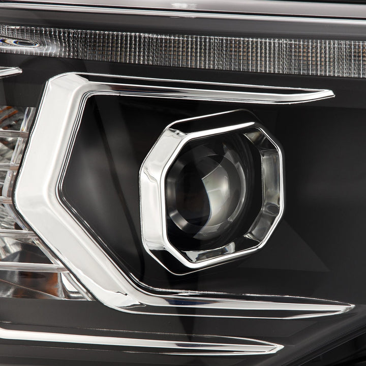 14-20 Toyota 4Runner MK II PRO-Series Halogen Projector Headlights Black | AlphaRex