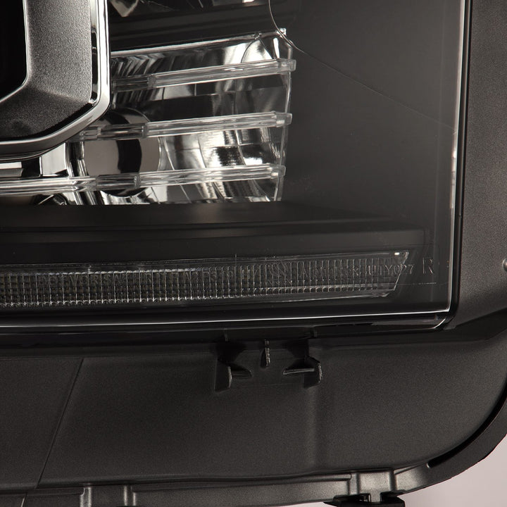 14-21 Toyota Tundra MK II LUXX-Series LED Projector Headlights Black | AlphaRex