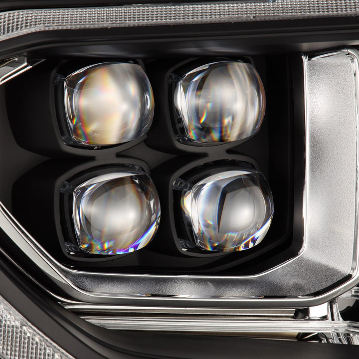 14-21 Toyota Tundra MK II NOVA-Series LED Projector Headlights Black | AlphaRex