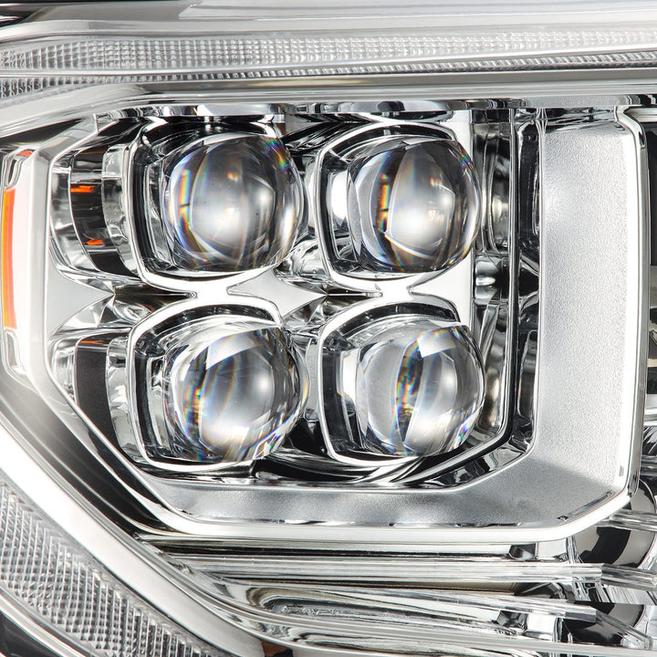 14-21 Toyota Tundra MK II NOVA-Series LED Projector Headlights Chrome | AlphaRex