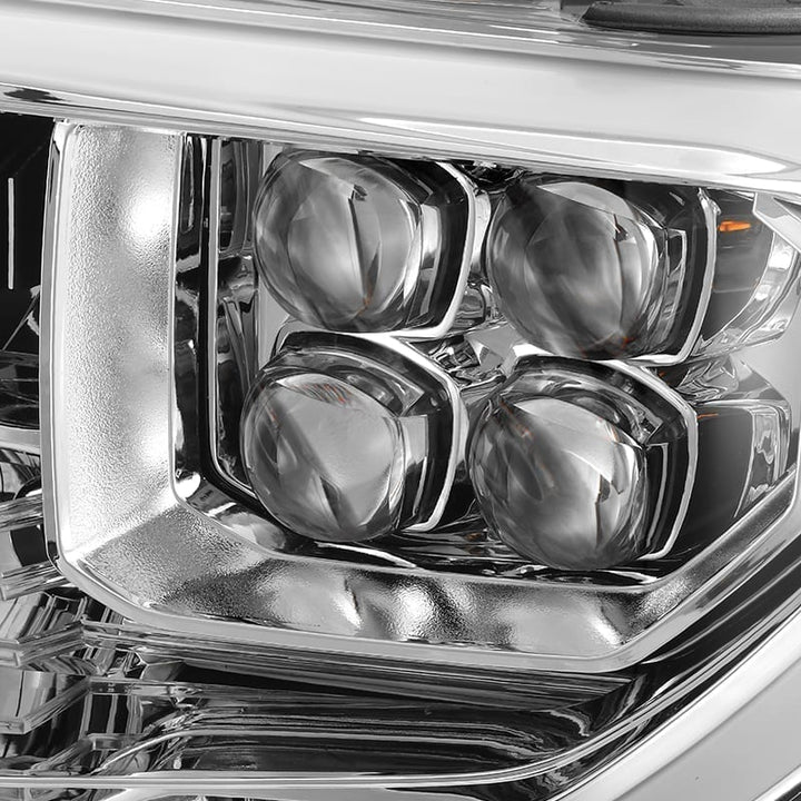 14-21 Toyota Tundra NOVA-Series LED Projector Headlights Chrome | AlphaRex