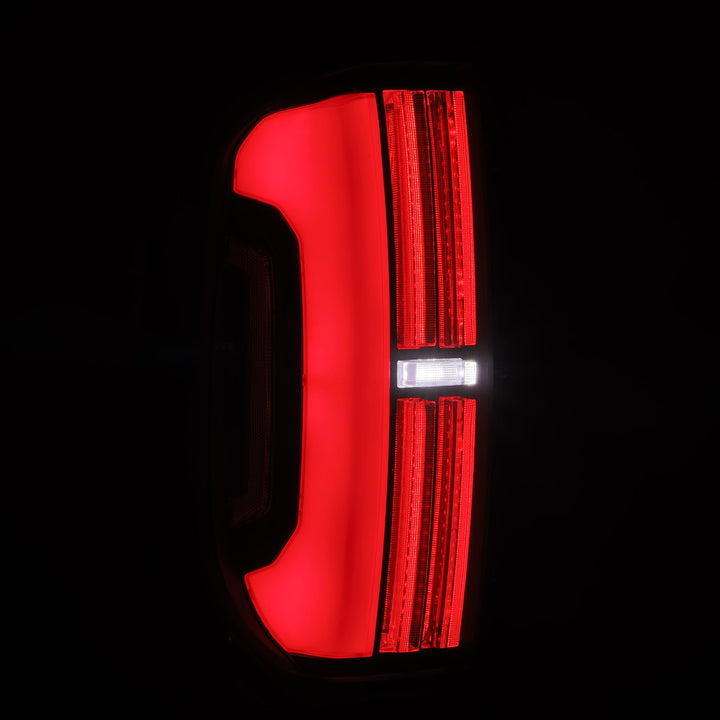 14-21 Toyota Tundra NOVA-Series Prismatic LED Tail Lights Black-Red | AlphaRex