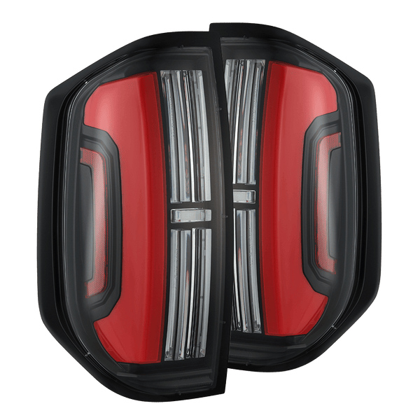 14-21 Toyota Tundra NOVA-Series Prismatic LED Tail Lights Black