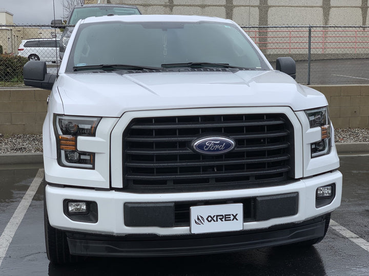 Ford F150 Recon Smoked Black DRL Projector Headlights Ford F150 Recon Smoked Black DRL Projector Headlights
