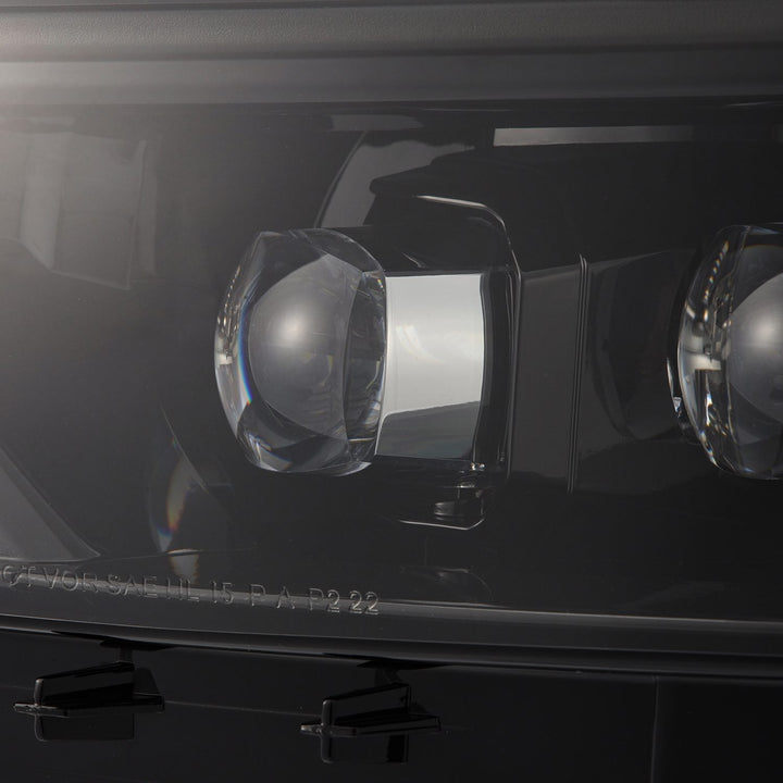 15-17 Ford Mustang/18-20 Mustang Shelby GT350/GT500 NOVA-Series LED Projector Headlights Alpha-Black | AlphaRex