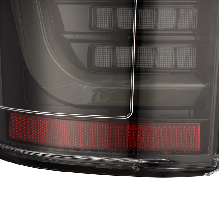 15-20 Ford F150 LUXX-Series LED Tail Lights Alpha-Black | AlphaRex