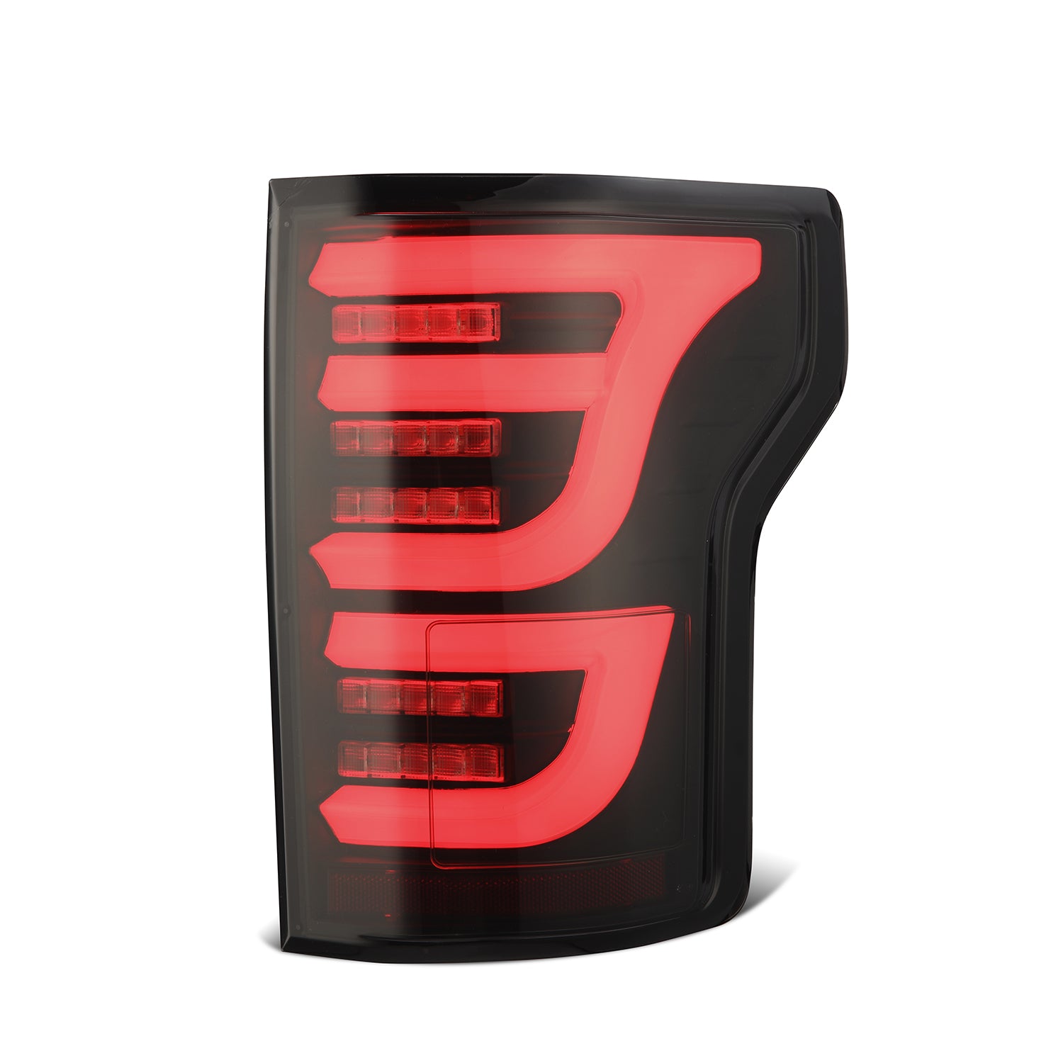 Ford Luton Rear Light 15-20 Ford F150 LUXX-Series LED Tail Lights Black | AlphaRex